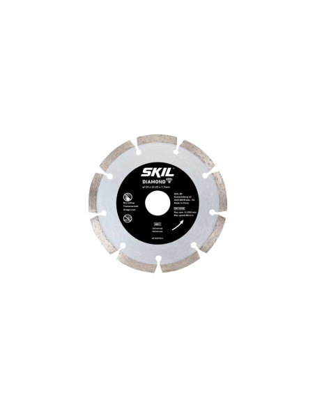 SKIL 2610S01159 set de 2 discuri diamantate, cu diametrul de 125 mm