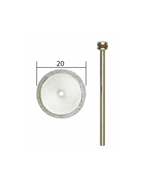 Disc debitor diamantat, 20x0.6mm, Proxxon 28840