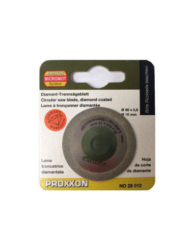 Disc diamantat 50x0.5x10mm, Proxxon 28012
