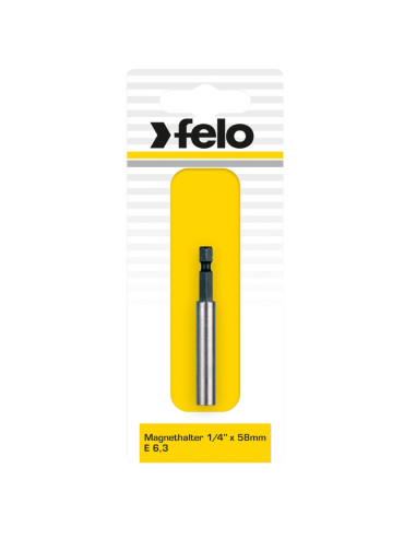 Adaptor magnetic portbit (in blister), Felo, prindere E6.3, 58mm