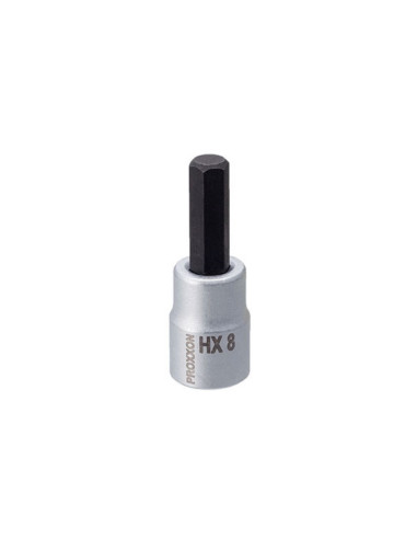 Cheie HEX, Proxxon 23580, 8mm, cu prindere 3/8"
