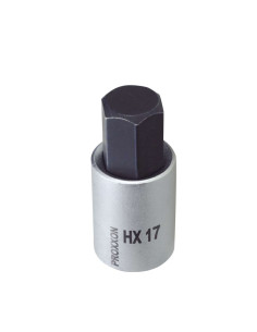 Cheie HEX 17mm, Proxxon 23471, 55mm, prindere 1/2"
