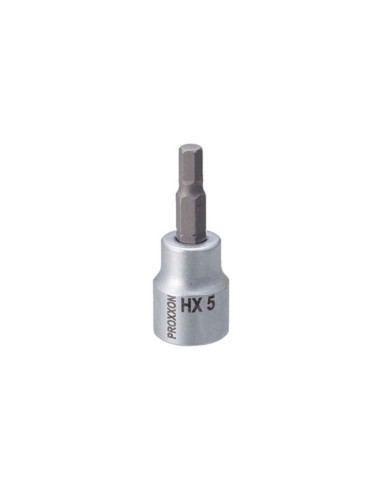 Cheie HEX, Proxxon 23576, 5mm, cu prindere 3/8"