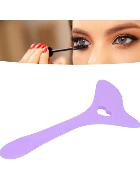 Sablon multifunctional 4in1 Eyeliner din silicon pentru machiaj, Mov