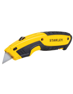 Stanley STHT10479-0, Cutter Premium cu lama retractabila, 175mm + 3 lame trapezoidale 62mm