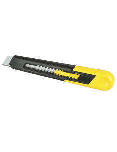 Stanley 1-10-151, Cutter cu lama segmentata si blocare prin glisare, 165mm + o lama segmantata 18mm