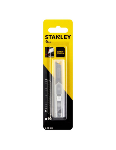 Stanley 0-11-300, Set de 10 lame segmentate cu latimea de 9mm