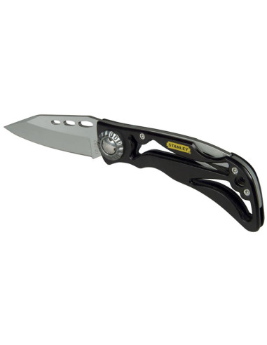 Stanley 0-10-253, Cutit Skeleton, lama tratata cu titan, buton pentru deschidere rapida, 173mm