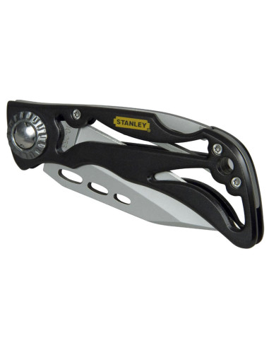 Stanley 0-10-253, Cutit Skeleton, lama tratata cu titan, buton pentru deschidere rapida, 173mm