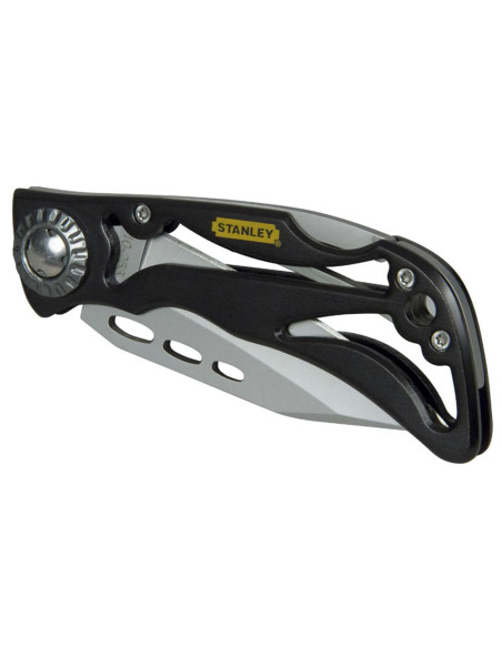 Stanley 0-10-253, Cutit Skeleton, lama tratata cu titan, buton pentru deschidere rapida, 173mm