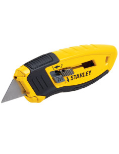 Stanley STHT10432-0, Cutter compact cu lama retractabila, 135mm + o lama trapezoidala 62mm