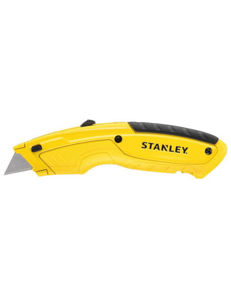 Stanley STHT10430-0, Cutter cu lama retractabila, magazie de lame, 170mm + 3 lame trapezoidale 62mm