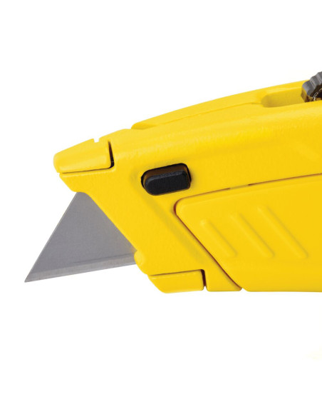 Stanley STHT10430-0, Cutter cu lama retractabila, magazie de lame, 170mm + 3 lame trapezoidale 62mm