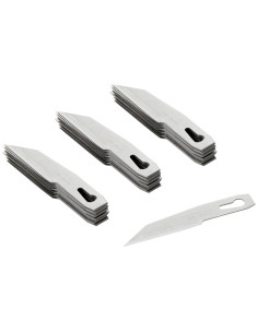 Stanley 1-11-221, Set de 50 lame de precizie pentru cutit cu latimea de 9mm 2