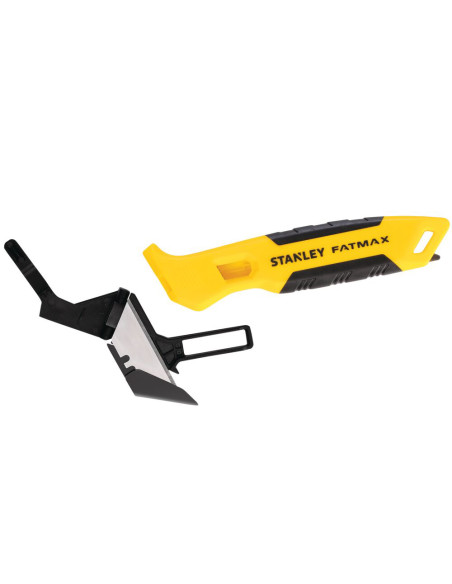 Stanley FMHT10373-0, Cutter prin tragere, pentru carton, maner cauciucat, lama trapezoidala