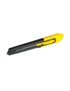 Stanley 1-10-150, Cutter cu lama segmentata si blocare prin glisare, 130mm + o lama segmantata 9mm