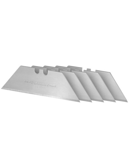 Stanley 0-11-921, Set de 5 lame trapezoidale 1992 cu lungimea de 62mm si latimea de 19mm