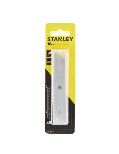 Stanley 0-11-219, Set de 8 lame segmentate cu lungimea de 110mm si latimea de 18mm