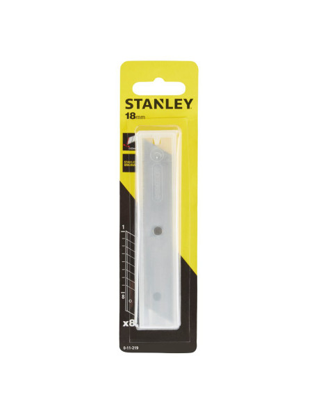Stanley 0-11-219, Set de 8 lame segmentate cu lungimea de 110mm si latimea de 18mm