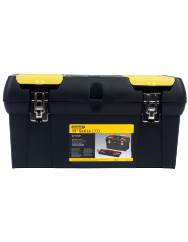 Stanley 1-92-066, cutie de depozitare 19" cu inchizatoare metalica, 2 organizatoare si tava