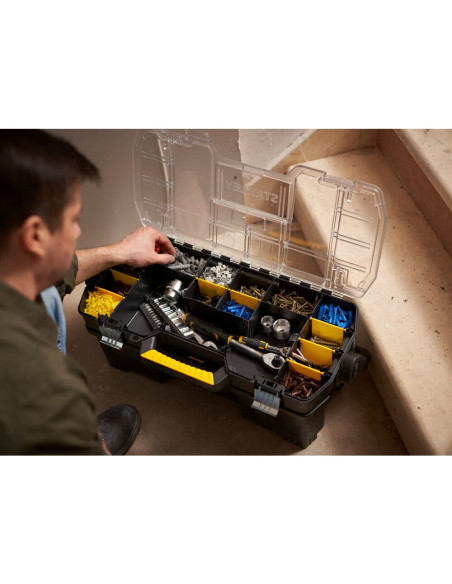 Stanley 1-97-514, cutie cu organizator superior, 67 x 32,3 x 25,1 cm
