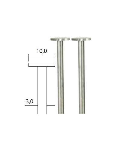 Set 2 freze din aliaj de otel-wolfram-vanadiu, Proxxon 28727