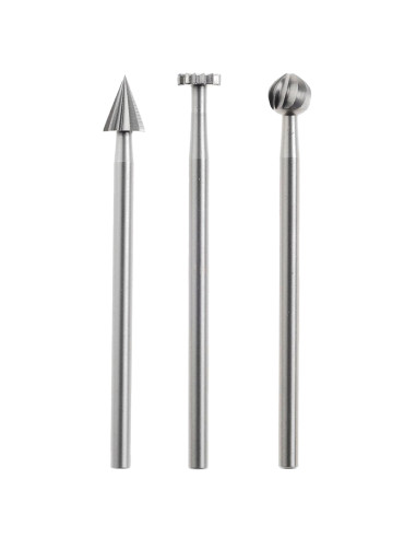 Set 3 freze din aliaj de otel-wolfram-vanadiu, Proxxon 28720
