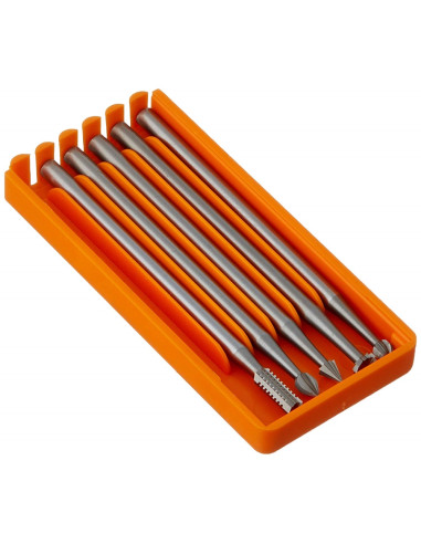 Set 5 freze din aliaj de otel-wolfram-vanadiu, Proxxon 28710