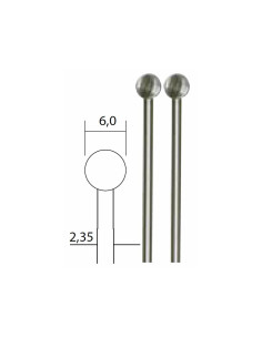 Set 2 freze din aliaj de otel-wolfram-vanadiu, Proxxon 28725 2