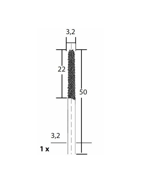 Freza pentru ceramica, Proxxon 28757