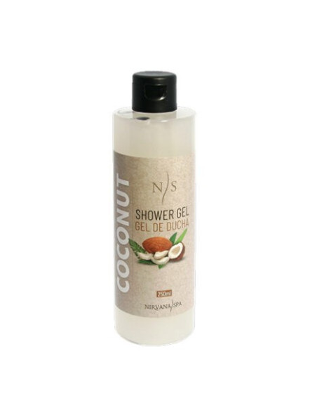 Coconut Shower Gel, 250 ml, Nirvana Spa