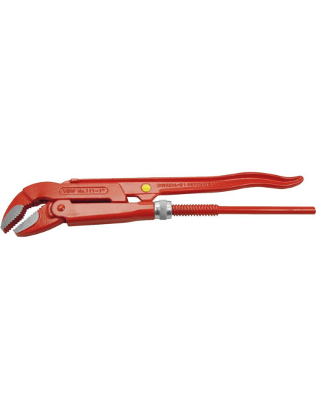 Cleste pentru instalatori cu unghi de 45°, lungime 705 mm, deschiderea cheii 110 mm