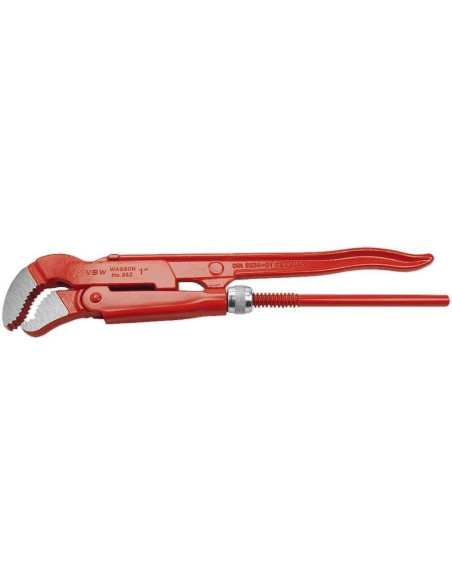 Cleste pentru instalatori S-Shaped, lungime 675 mm, deschiderea cheii 120 mm