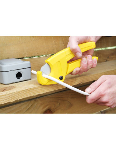 Stanley 0-70-450, cleste pentru taiat tevi PVC, blister