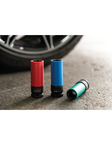 Set 3 tubulare pentru prezoane Stahlwille 96838103, 1/2", 17mm, 19mm, 21mm