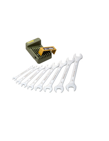 Set 8 chei fixe Slim - Line, inclusiv suport, Proxxon 23800