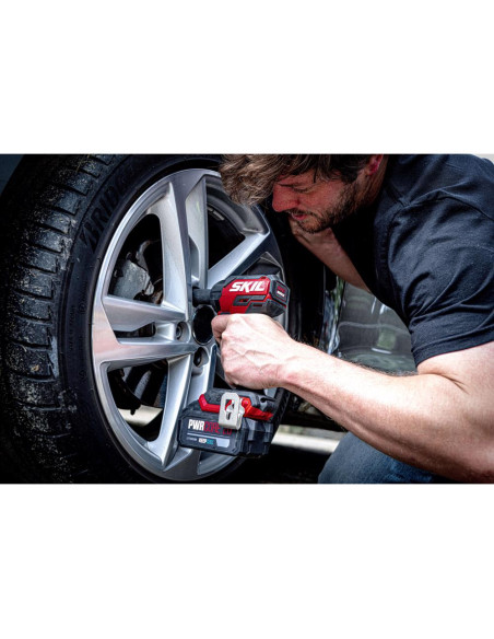 SKIL 3265 CA cheie de impact cu acumulator, compact Brushless cu adaptor hexagonal 3/8" - 1/2", cuplu maxim 250 nm, doar corpul