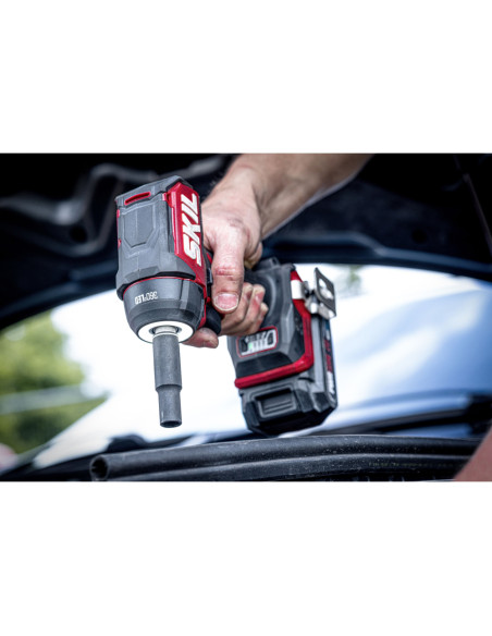SKIL 3265 CA cheie de impact cu acumulator, compact Brushless cu adaptor hexagonal 3/8" - 1/2", cuplu maxim 250 nm, doar corpul