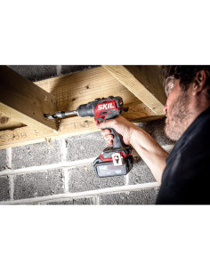 SKIL 3065 HB bormasina cu acumulator compact Brushless, turatie 0-500/0-1800 /min, cuplu 60 nm, geanta de transport, incarcator  2