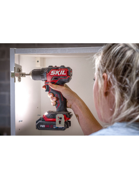 SKIL 3075 CA masina de gaurit cu percutie, compact Brushless, doua viteze, 0-500/0-1800/min, cuplu maxim 60 nm, doar corpul