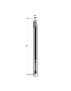 Freza pentru gravura, Datron 0068284G, 40 grade, 0.1x50.0x6.0mm 2
