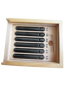 Set adaptori pentru ascutirea burghielor mici, Proxxon 21232 2