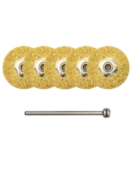 Set discuri din alama, 22mm, Proxxon 28962
