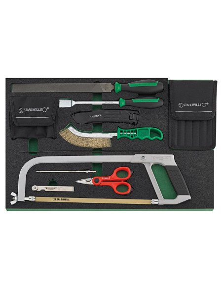 Stahlwille 98830234, Carucior pentru atelier 98/250QR, 7 sertare cu glisiere, inchidere centralizata, 250 unelte, capacitate 140