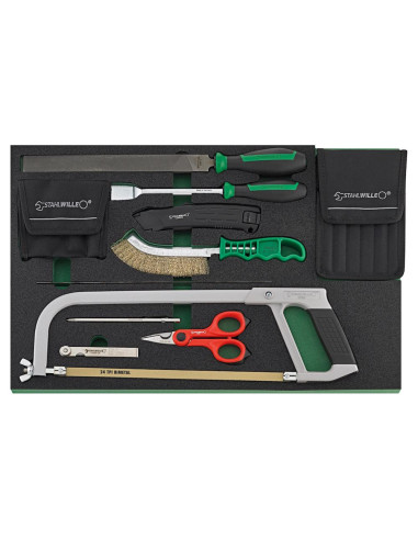 Stahlwille 98830193, Carucior pentru atelier 95/250QR, 7 sertare cu glisiere, inchidere centralizata, 250 unelte, capacitate 750