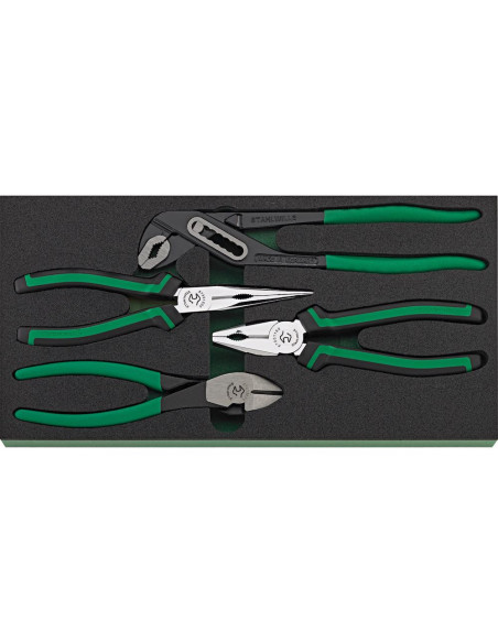 Stahlwille 98830178, Carucior pentru atelier 93/157QR, 6 sertare cu glisiere, blocare centrala si 157 unelte