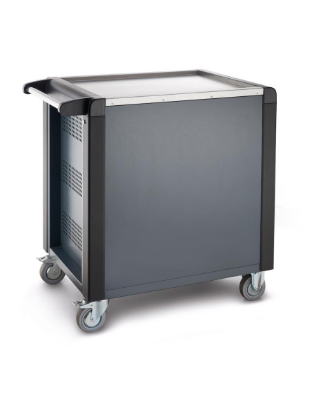 Stahlwille 81200169, Carucior pentru atelier 98/7 PRO, 7 sertare cu glisiere, inchidere centralizata, capacitate 1400kg, doar ca