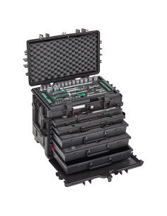 Stahlwille 98814924, Troler pentru unelte WT/TS, 5 sertare detasabile, insertii TCS, complet cu 160 unelte 2