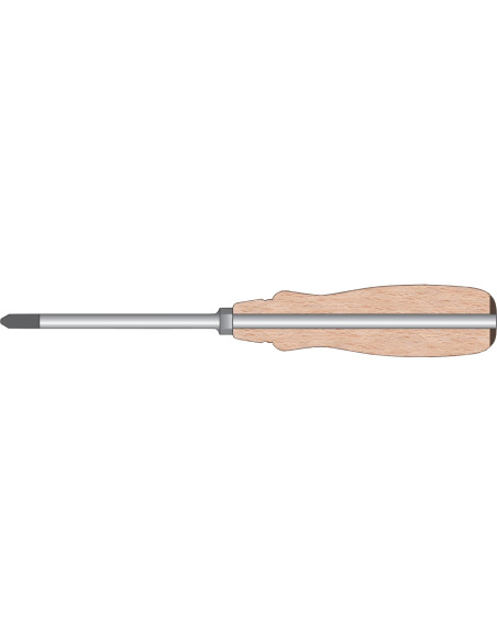 Surubelnita varf Pozidrive, Seria 330 Traditional, Felo, PZ2x100