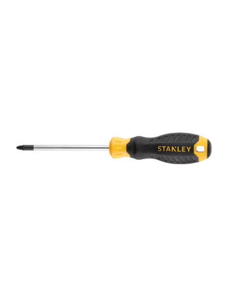 Stanley STHT16163-0, surubelnita Cushion Grip cu varful cruce Pozidrive PZ2 si lungimea tijei de 100mm, PZ2x100